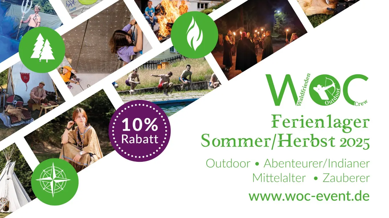 Angbot: 10% Rabatt online mit dem CODE WBG2025